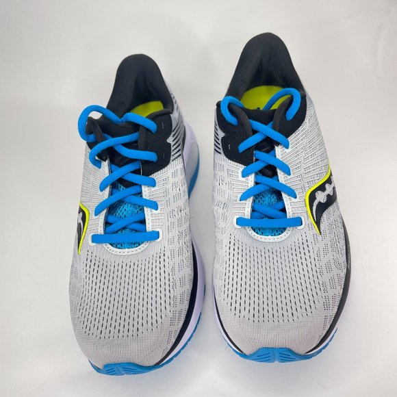 Saucony Mens Guide 14 Wide Gray Blue Running Shoes Size 9.5&11.5 W S20655-55 main image 5